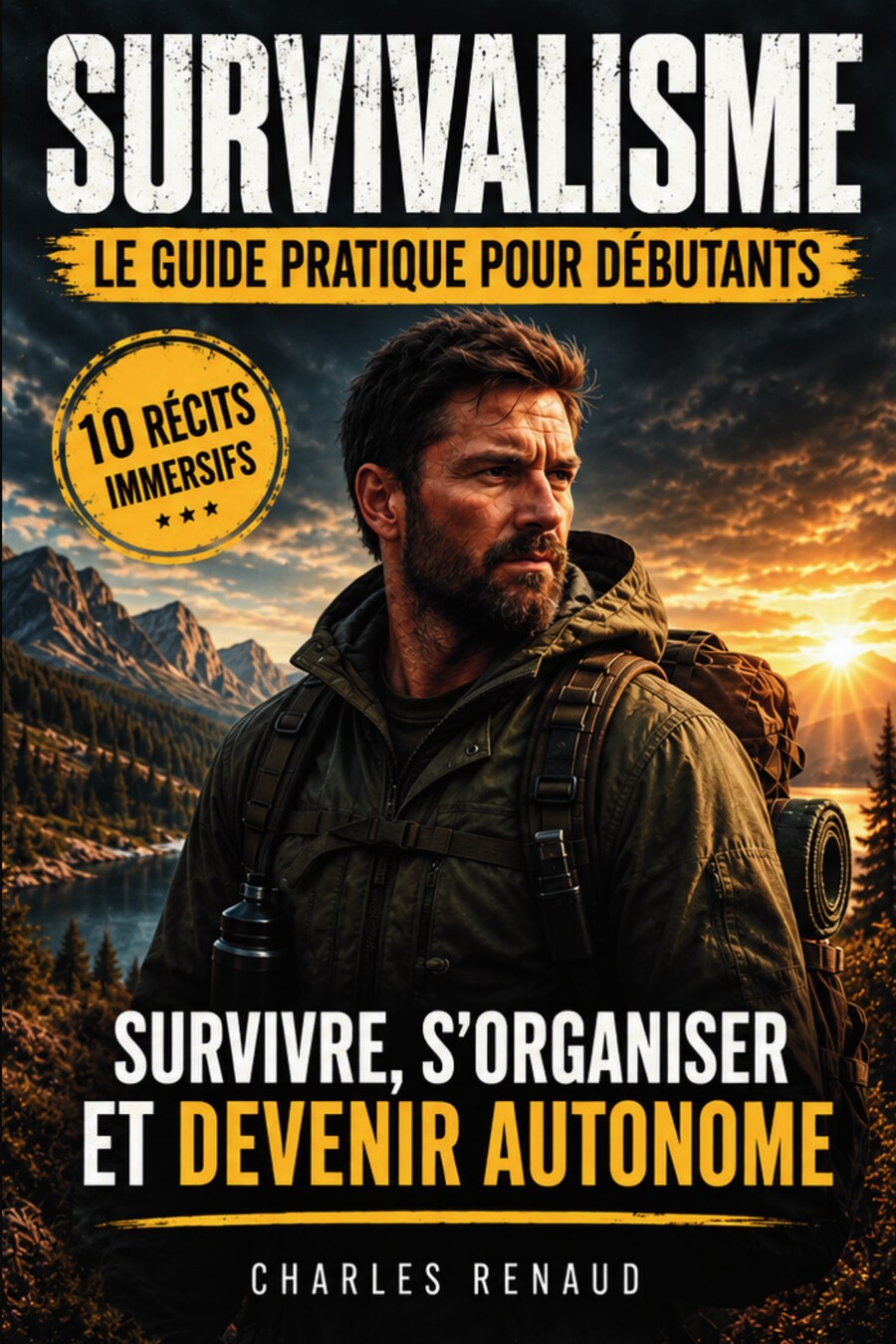 Couverture de Survivalisme — Le Guide Pratique pour Débutants